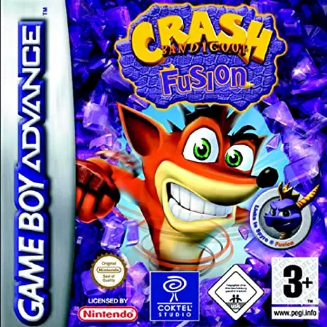 Crash Bandicoot Fusion PTBR GBA