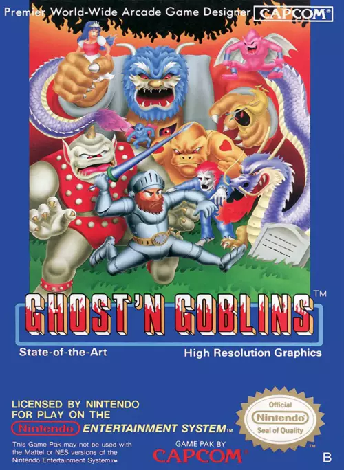 Ghosts 'N Goblins - PTBR - NES