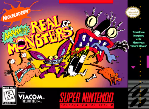 AAAHH!!! Real Monsters - PTBR - SNES