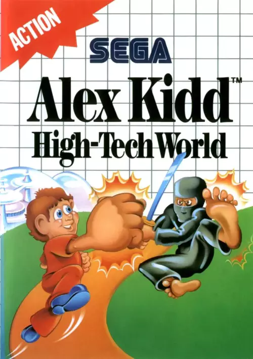 Alex Kidd in High Tech World - PTBR