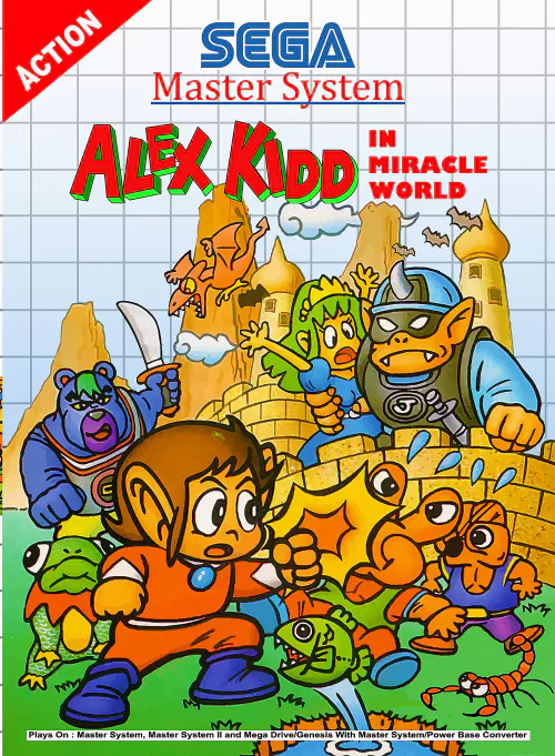 Alex Kidd in Miracle World - PTBR - Master System