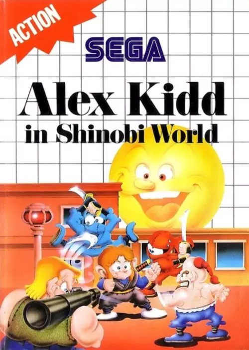 Alex Kidd in Shinobi World - PTBR - Master System