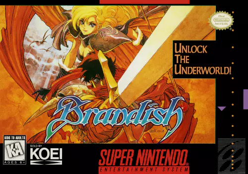 Brandish PTBR - SNES