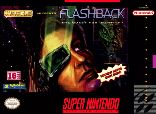 Flashback - The Quest for Identity - PTBR - SNES