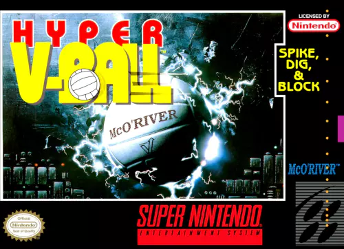 Hyper V-Ball - PTBR - SNES