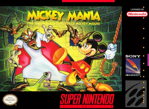 Mickey Mania - PTBR - SNES