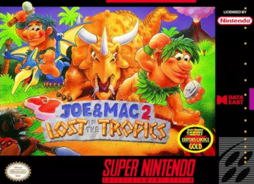 Joe e Mac 2 - Lost in the Tropics - PTBR - SNES