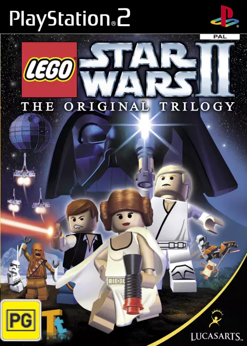 Lego Star Wars 2 - The Original Trilogy - PTBR - PS2