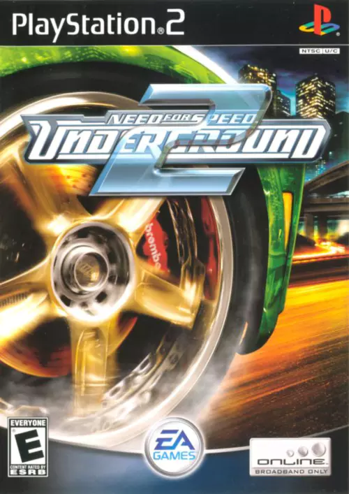 Need for Speed Underground 2 - PTBR - PS2