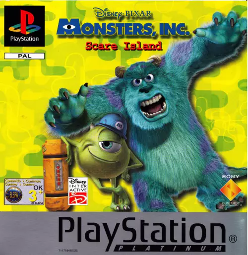 Disney's Monster Inc - PTBR - PS1