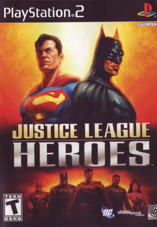 Justice League - Heroes PTBR - PS2