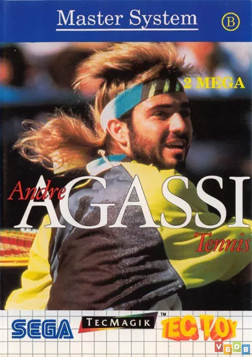 Andre Agassi Tennis - PTBR - Master System