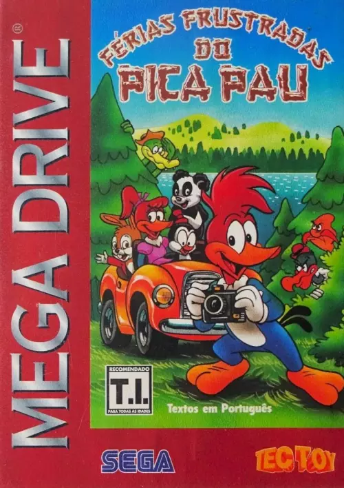 As Férias Frustradas do Pica Pau (Mega Drive) - PTBR