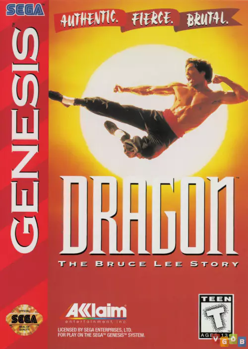 Dragon - The Bruce Lee Story (Mega Drive) - PTBR