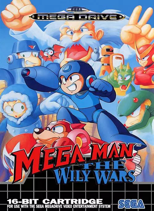 Mega Man - The Wily Wars - PTBR - Mega Drive