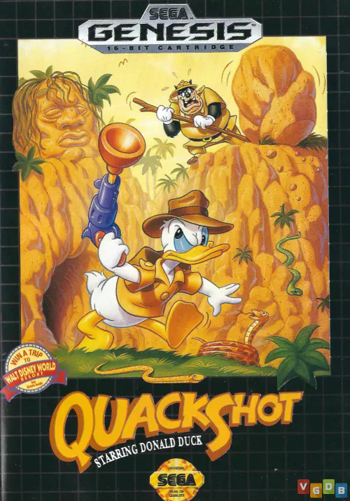 Quack Shot Starring Donald Duck - PTBR - Mega Drive - Download