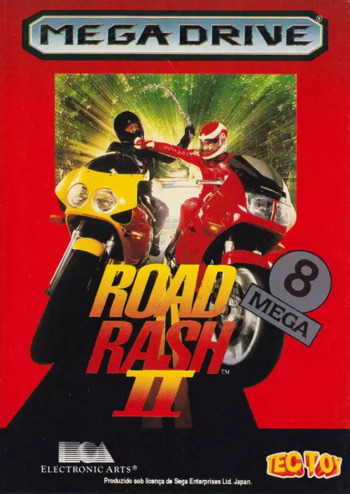 Road Rash II - PTBR - Mega Drive