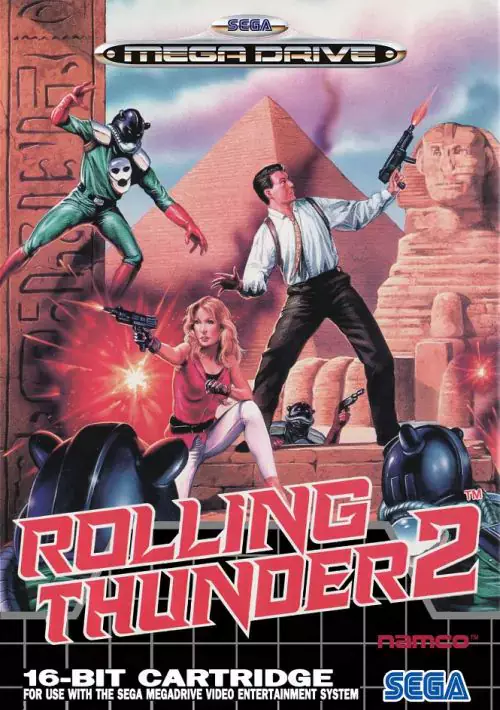 Rolling Thunder 2 - PTBR - Mega Drive