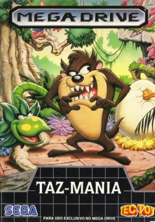 Taz-Mania - PTBR - Mega Drive