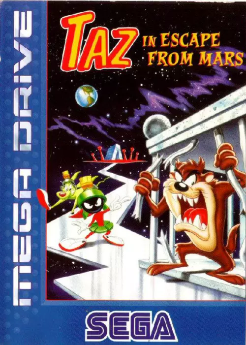 Taz in Escape From Mars - PTBR - Mega Drive