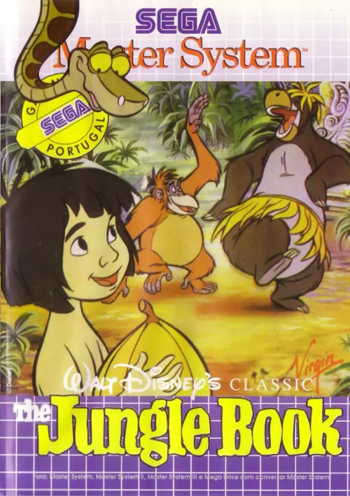 The Jungle Book - PTBR - Master System