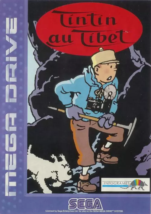 Tintin in Tibet - PTBR - Mega Drive