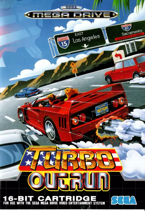 Turbo Outrun - PTBR - Mega Drive