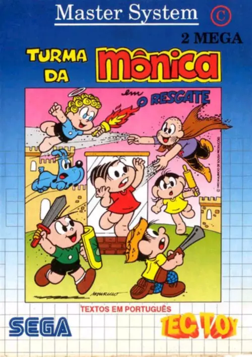 Turma da Mônica em O Resgate - PTBR - Master System