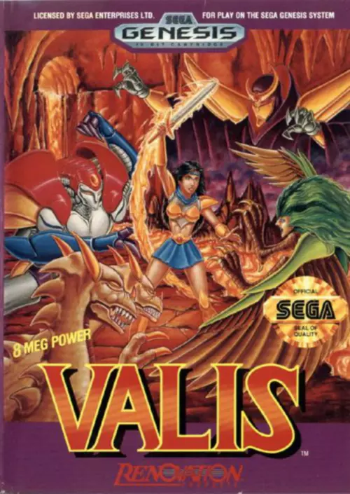 Valis - PTBR - Mega Drive - Download