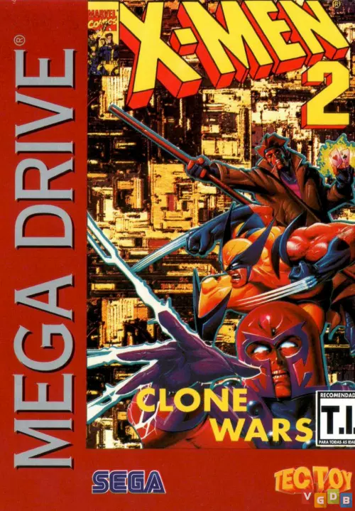 X-Men 2 - Clone Wars - PTBR - Mega Drive