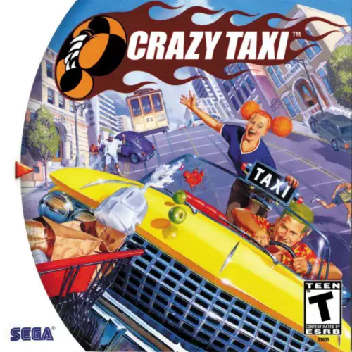 Crazy Taxi - DreamCast - PTBR