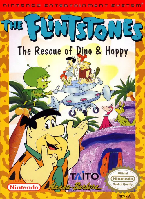 The Flintstones - The Rescue of Dino & Hoppy - PTBR - NES