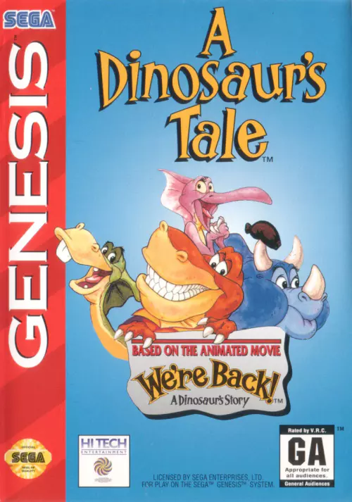 A Dinosaur's Tale - PTBR - Mega Drive