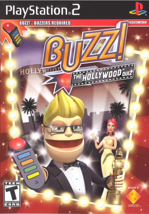 Buzz! Hollywood Quiz - PTBR - PS2