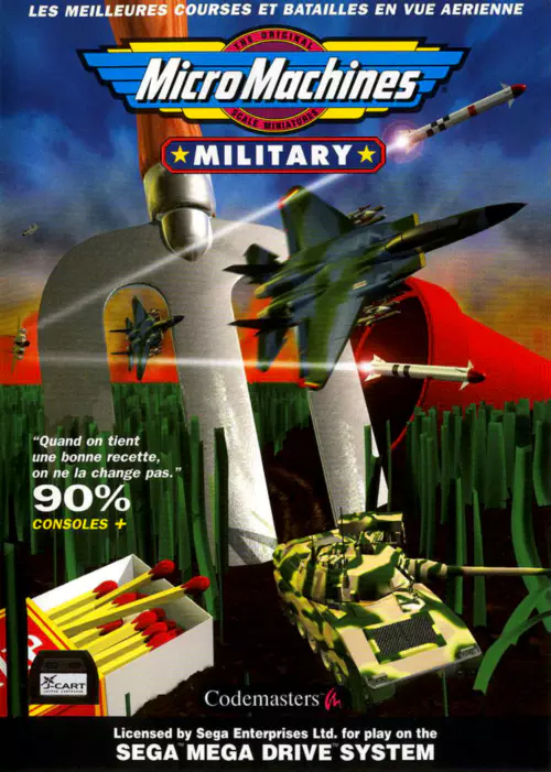 Micro Machines Military - PTBR - Mega Drive