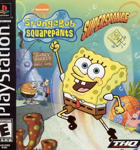 SpongeBob SquarePants - SuperSponge - PTBR - PS1