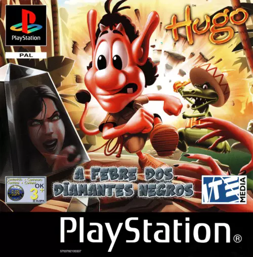 Hugo - Black Diamond Fever PS1 - PTBR - PS1