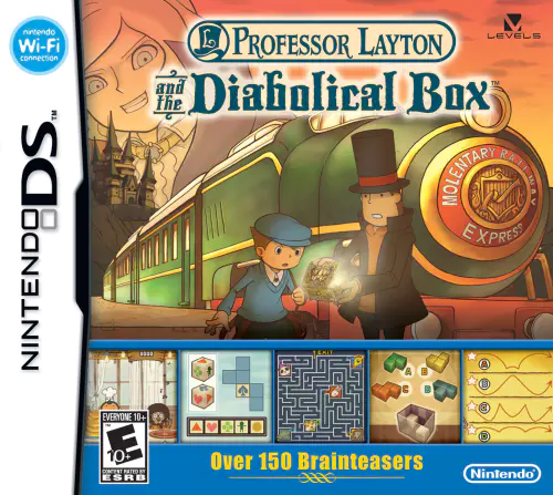 Professor Layton and the Diabolical Box - PTBR