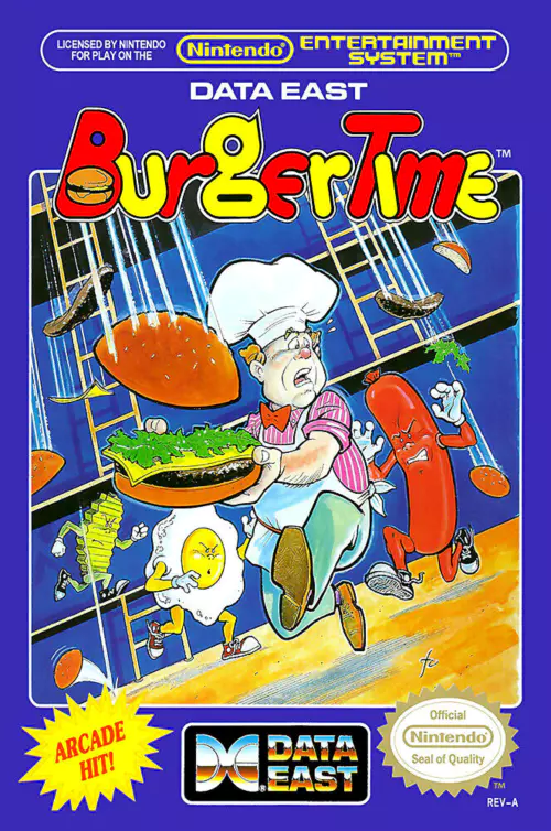 BurgerTime - PTBR - NES