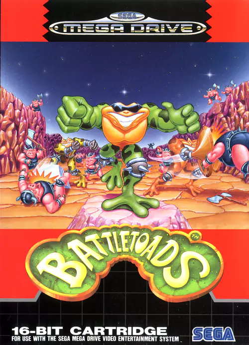 Battletoads (Mega Drive) - PTBR - Mega Drive