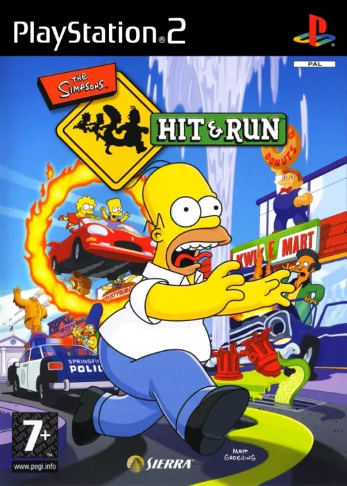 The Simpsons Hit & Run (PS2) - PTBR - PS2