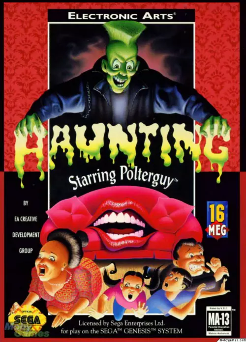 Haunting Starring Polterguy - PTBR - Mega Drive