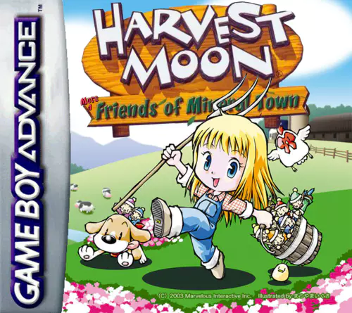 Harvest Moon More Friends of Mineral Town PTBR GBA