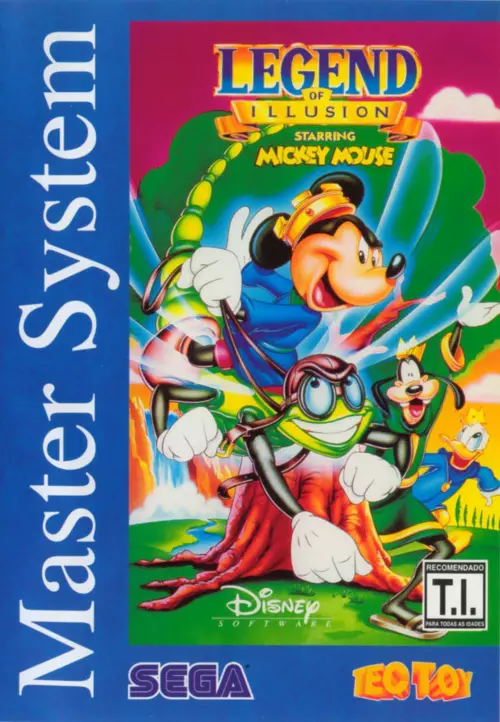 Legend of Illusion Starring Mickey Mouse - PTBR - Master System