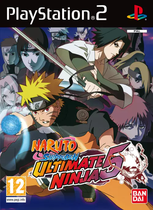 Naruto Shippuden Ultimate Ninja 5 (Dublado) - PTBR - PS2