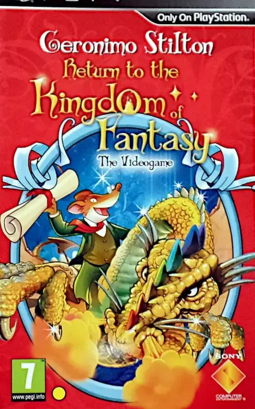 Geronimo Stilton Return to the Kingdom of Fantasy - PTBR - PSP