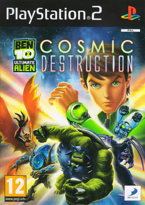 Ben 10 Ultimate Alien Cosmic Destruction - PTBR - PS2