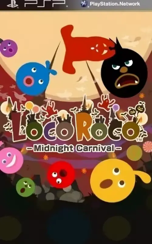 LocoRoco Midnight Carnival PTBR PSP