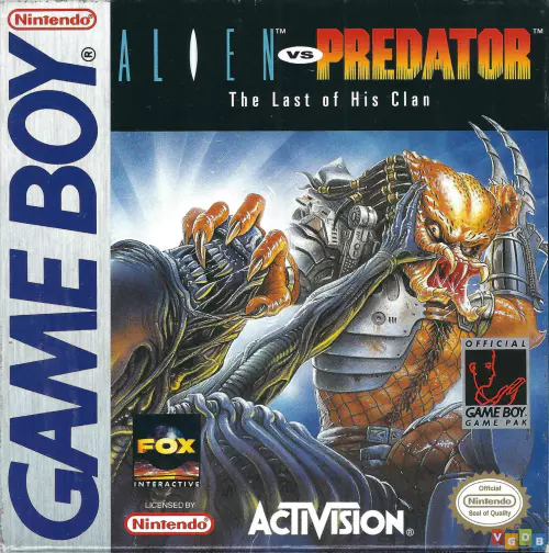 Alien vs Predator - The Last of His Clan PTBR Gameboy