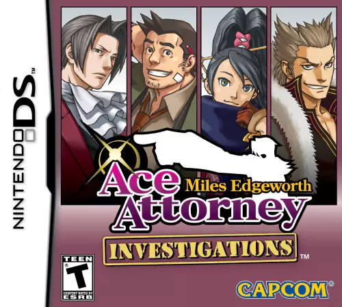 Ace Attorney Investigations Miles Edgeworth PTBR NDS